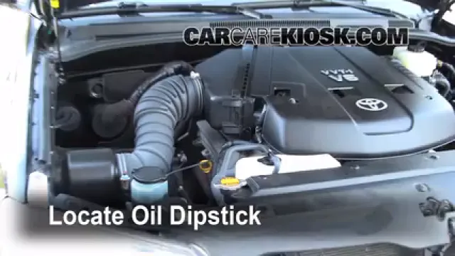 2008 Toyota 4Runner SR5 4.0L V6 Aceite Controlar nivel de aceite